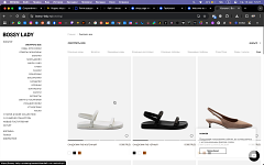 Touch adaptive slider on shop page/other pages